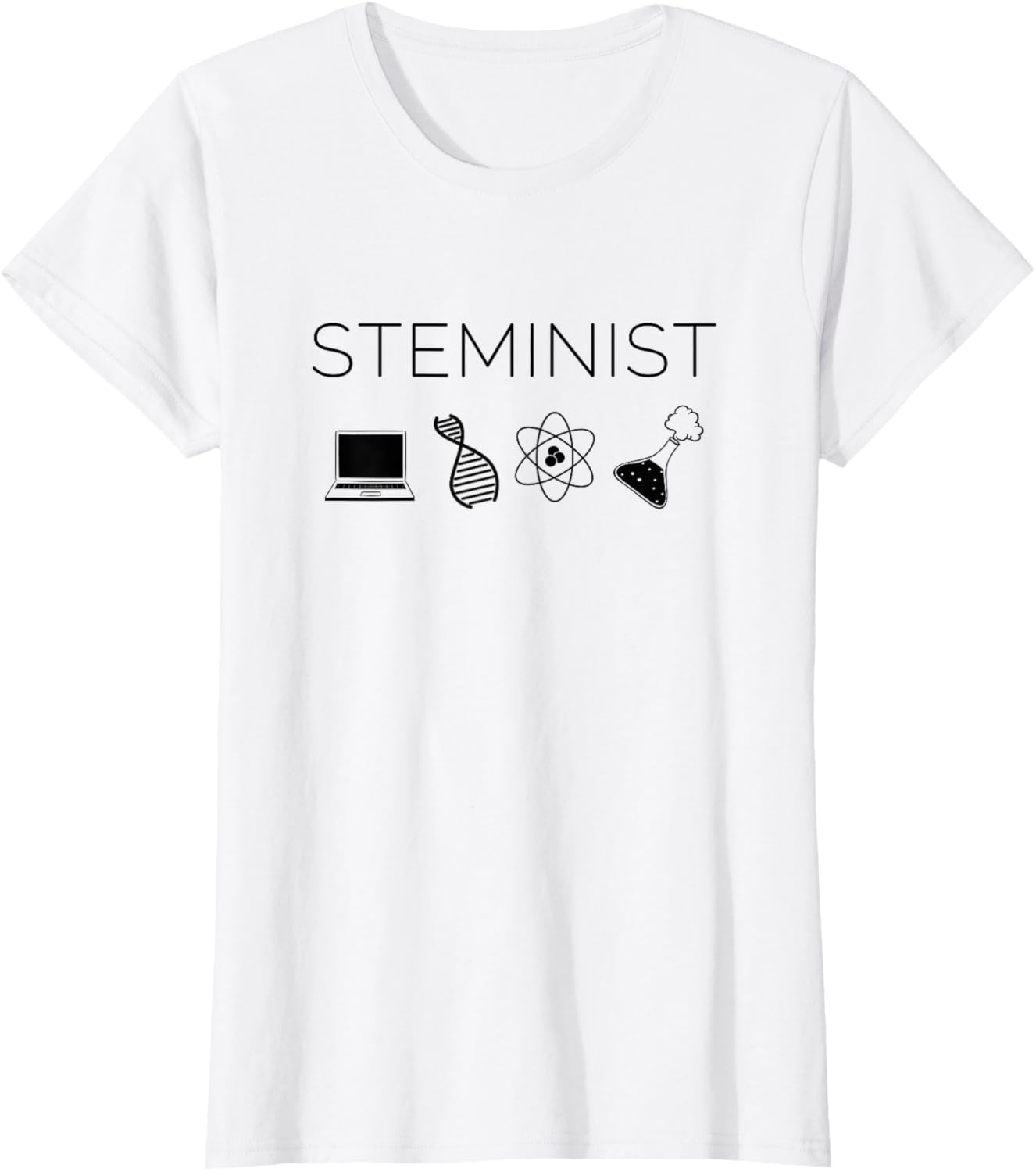 Steminist Shirt Female Scientist Woman in Stem Shirt