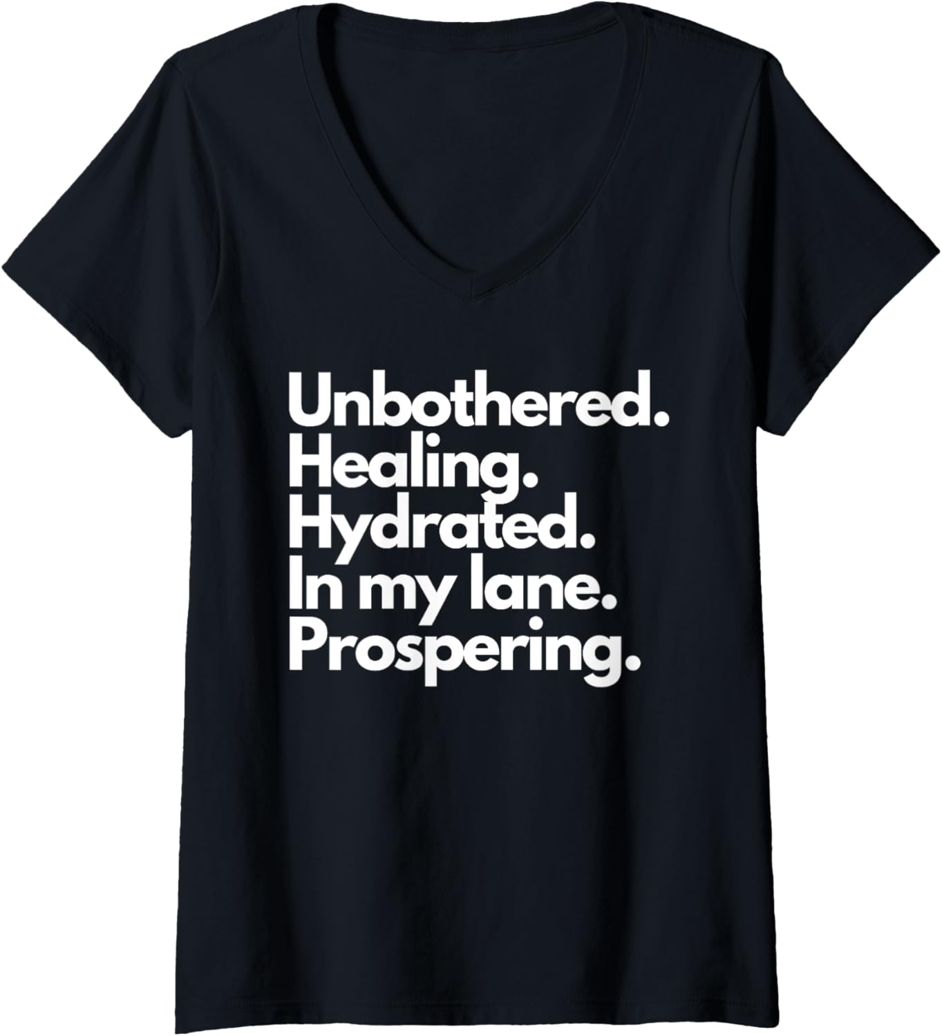 Womens Unbothered Healing Hydrate 2024 Flow V Neck