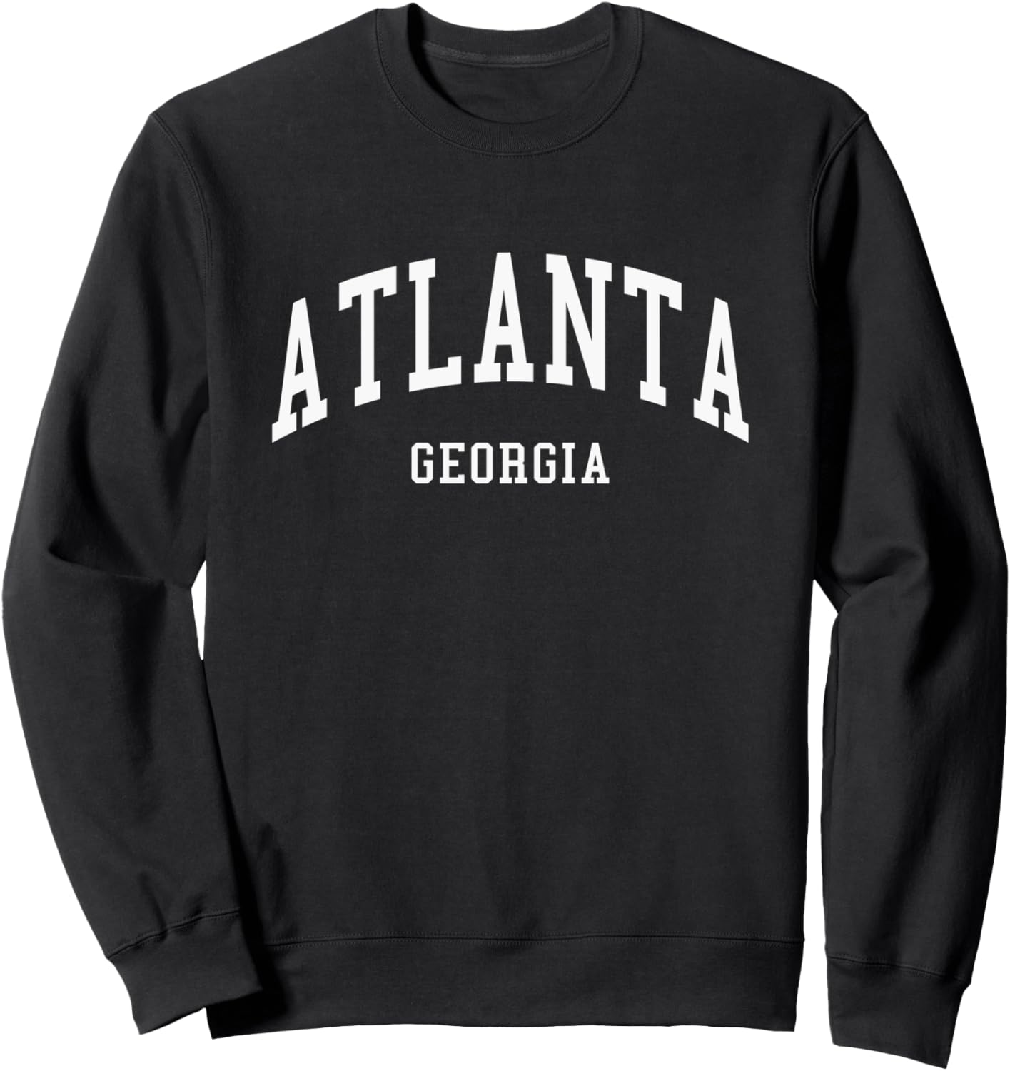Atlanta Georgia Throwback Design Classic Sweatshirt