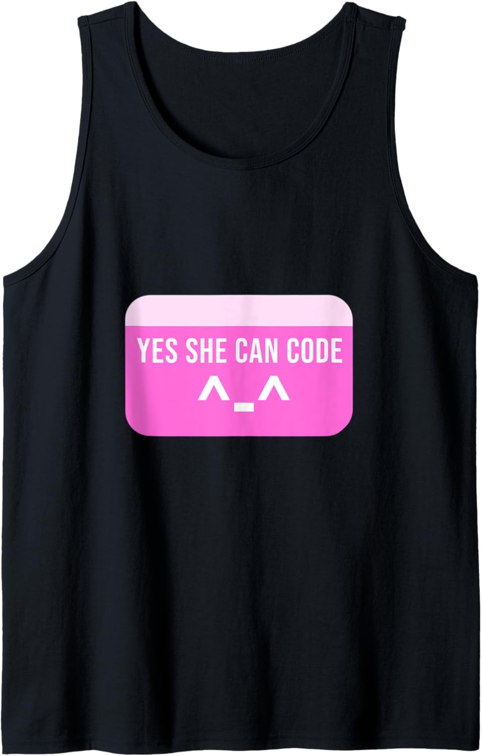 She can code Software Developer Tank Top