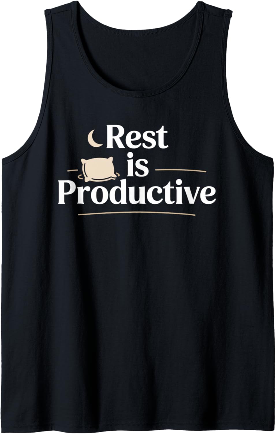 Rest Is Productive Self Care Mental Health Awareness Tank Top