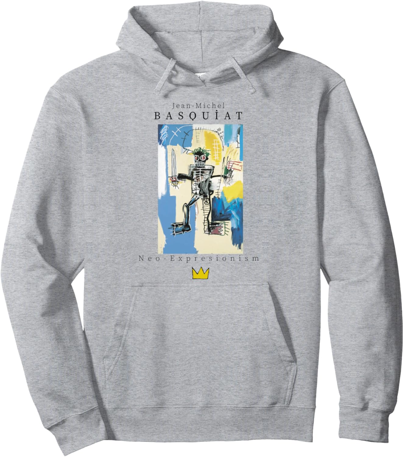 Urban, Streetwear, Graphics, Basquiat, Art, Abstract Pullover Hoodie