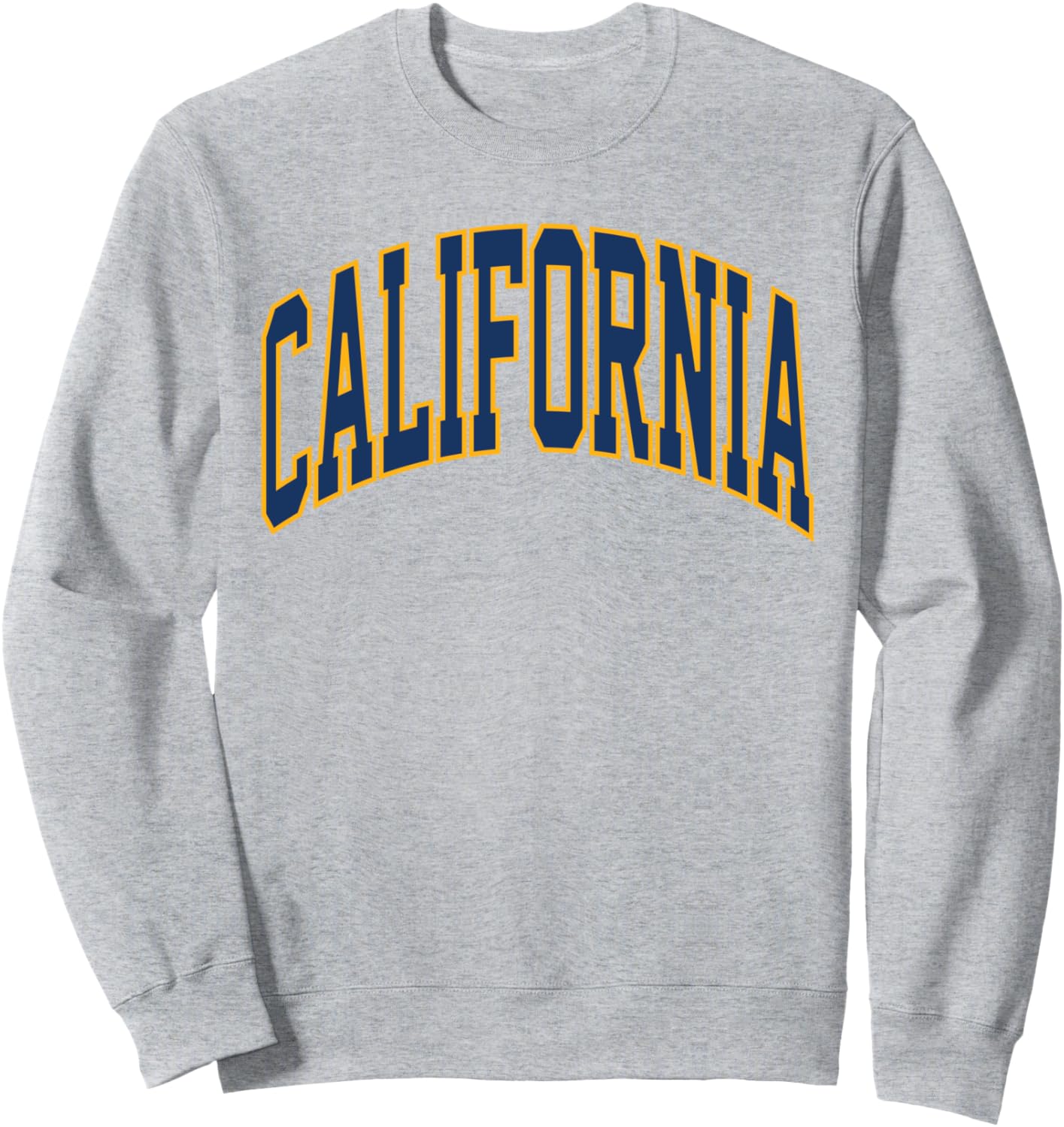Retro California Throwback Tee Classic California Blue Gold Sweatshirt