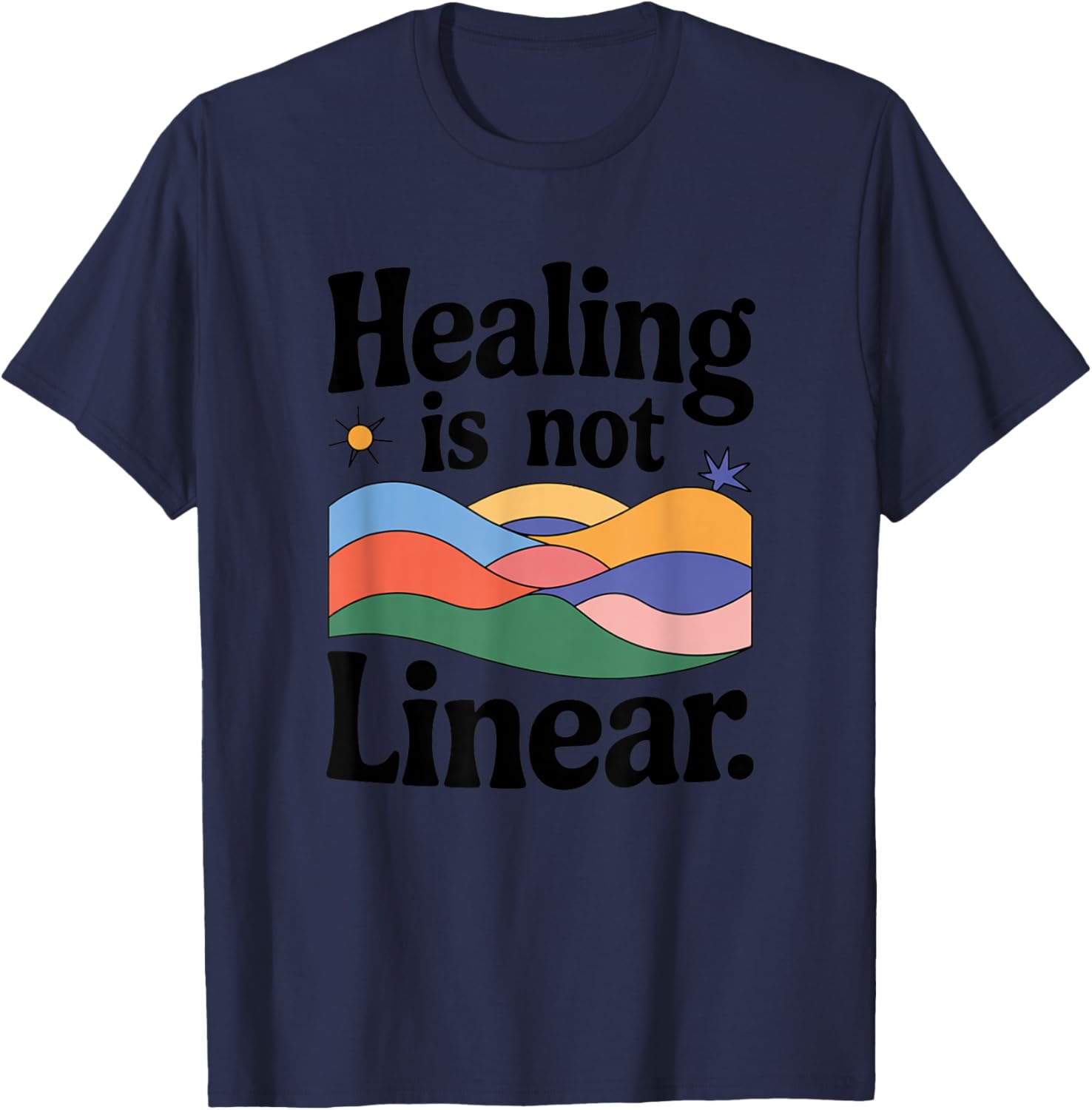 Healing is Not Linear Motivational Quote Inspiration