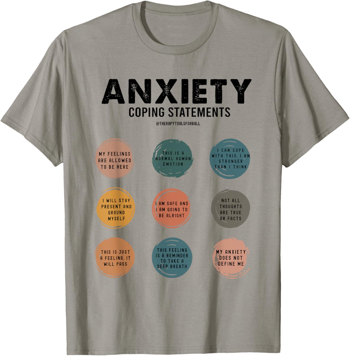 Anxiety Coping Statements Mental Health Matters Awareness