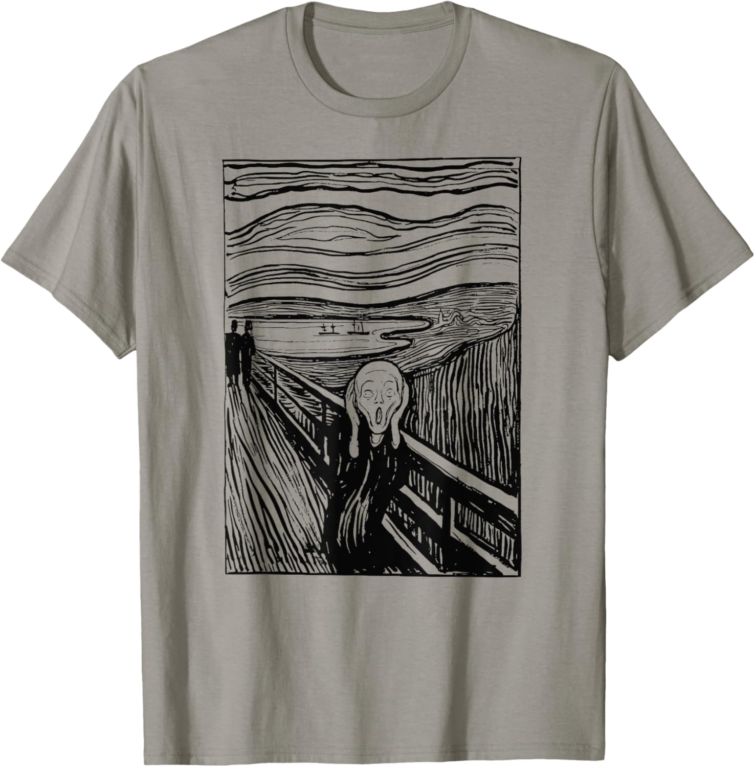 The Scream Famous Art By Munch Artist Painting vintage