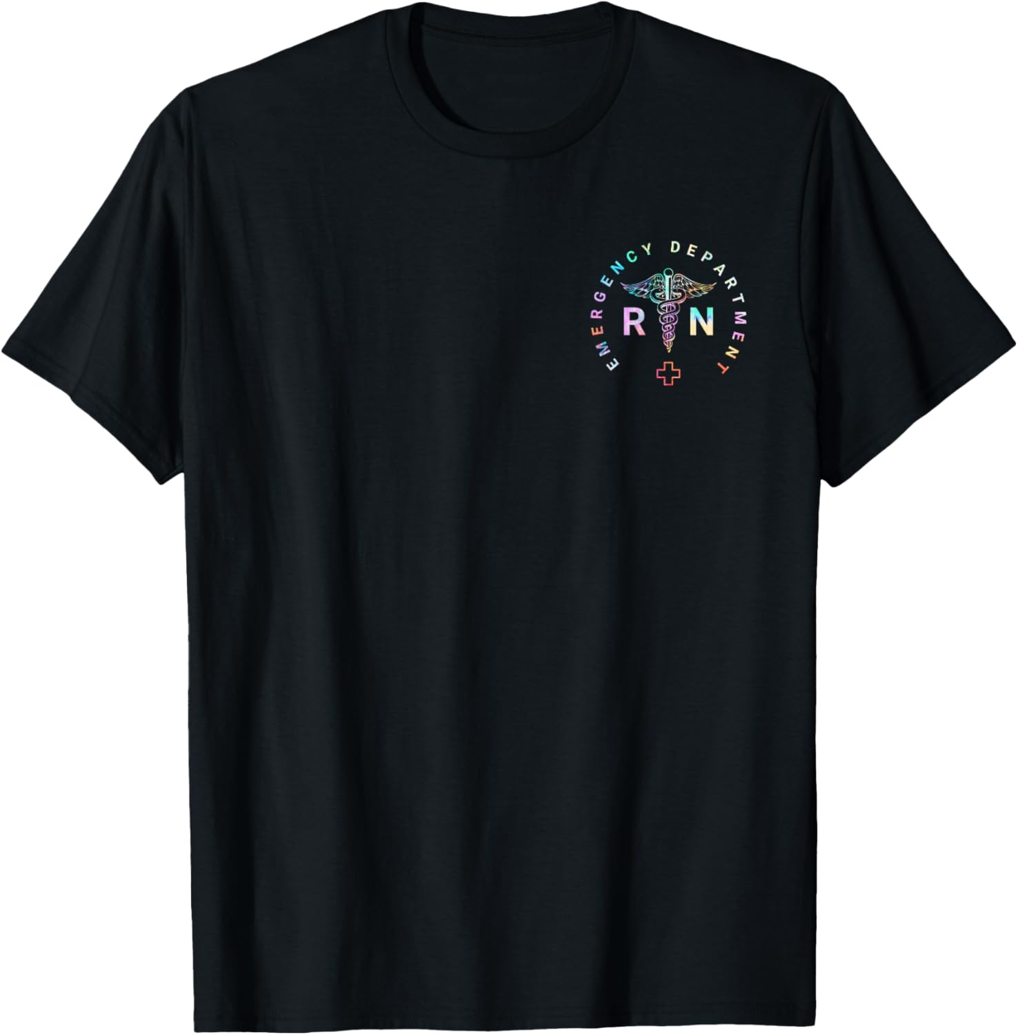 Tie Dye Emergency Department RN Sweatshirt, Registered Nurse