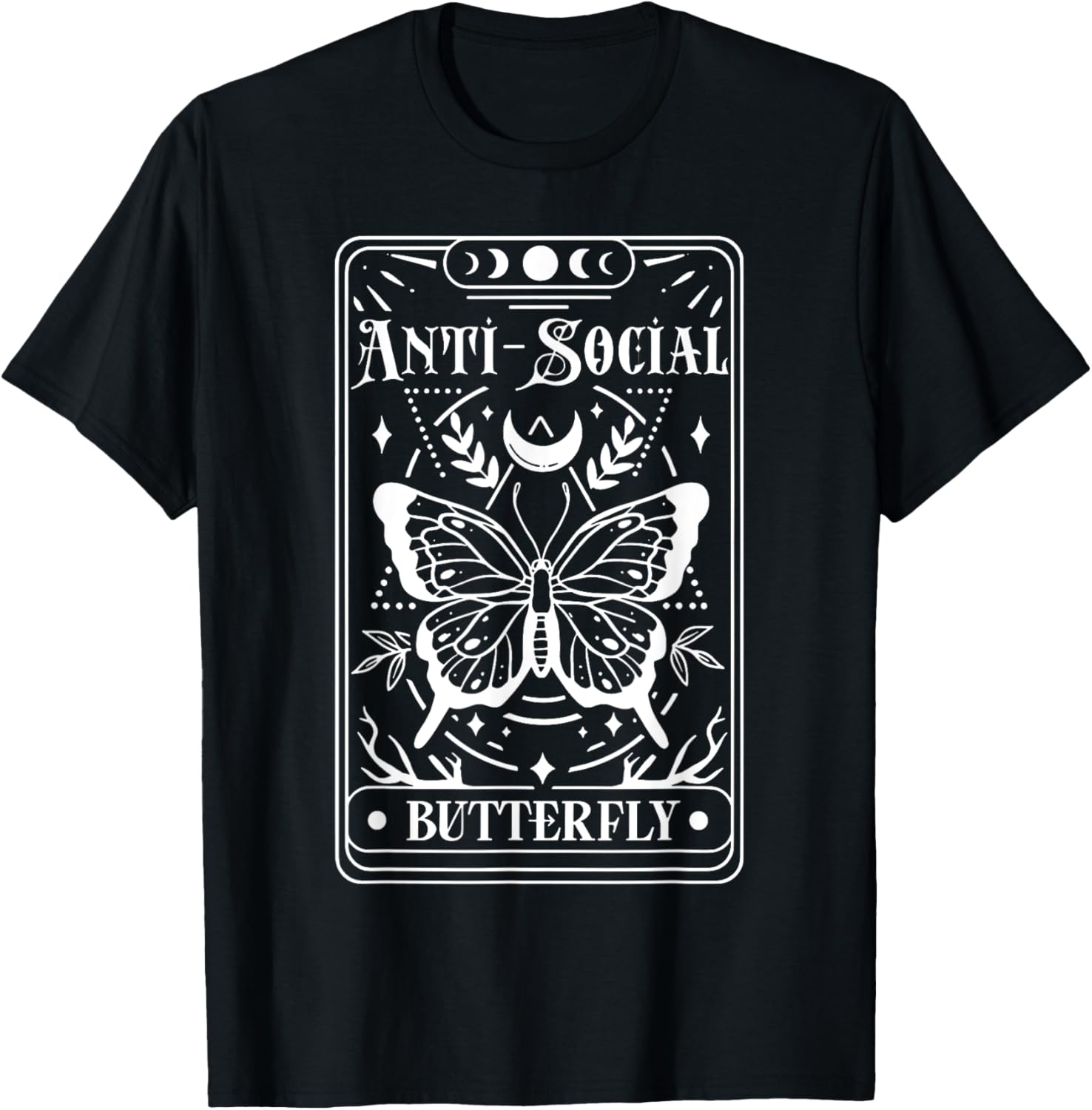Anti social Butterfly Fun Tarot Butterfly Sarcasm Introvert