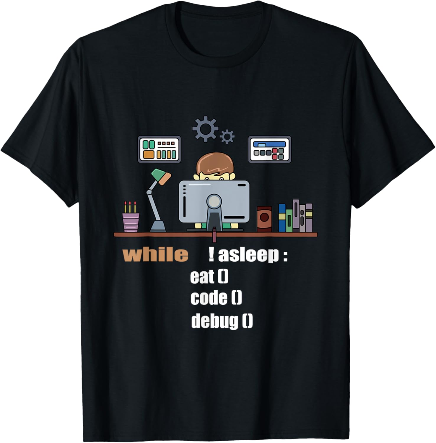 Computer Science Code Debug Programmer T Shirt Python Coder