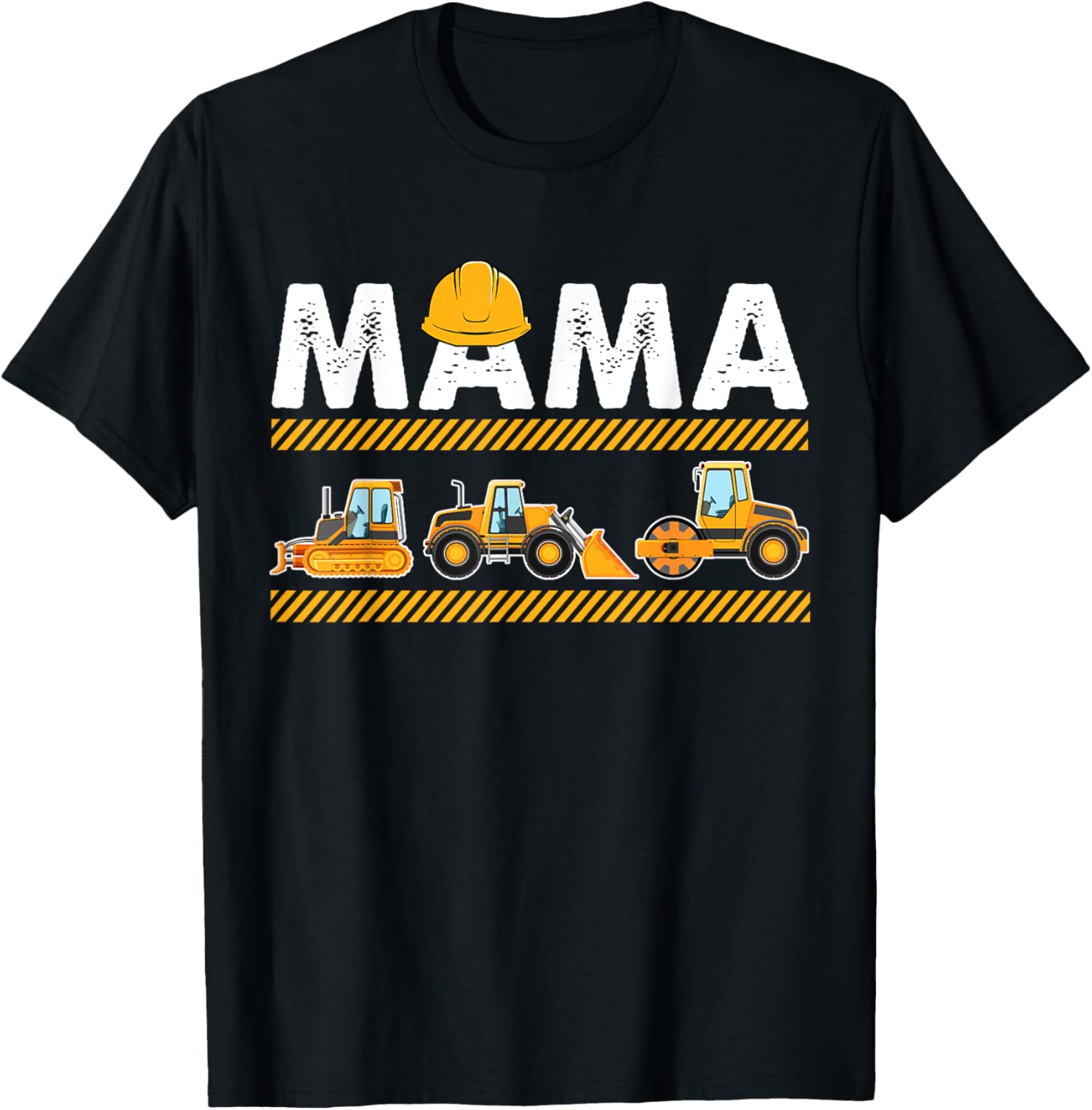 Funny Mama Construction Excavator Kids Matching Family