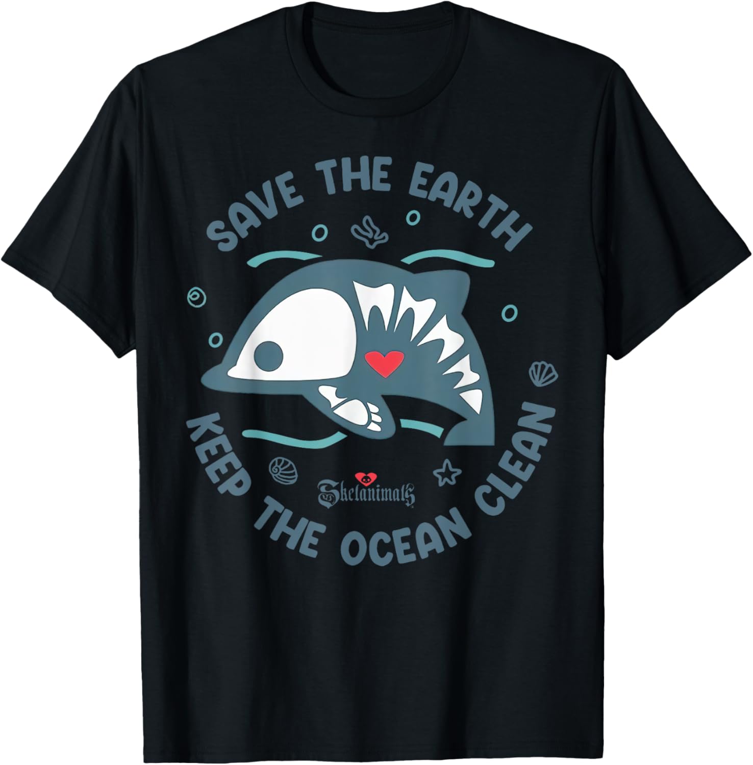 Skelanimals Dolphie Keep The Ocean Clean Girls