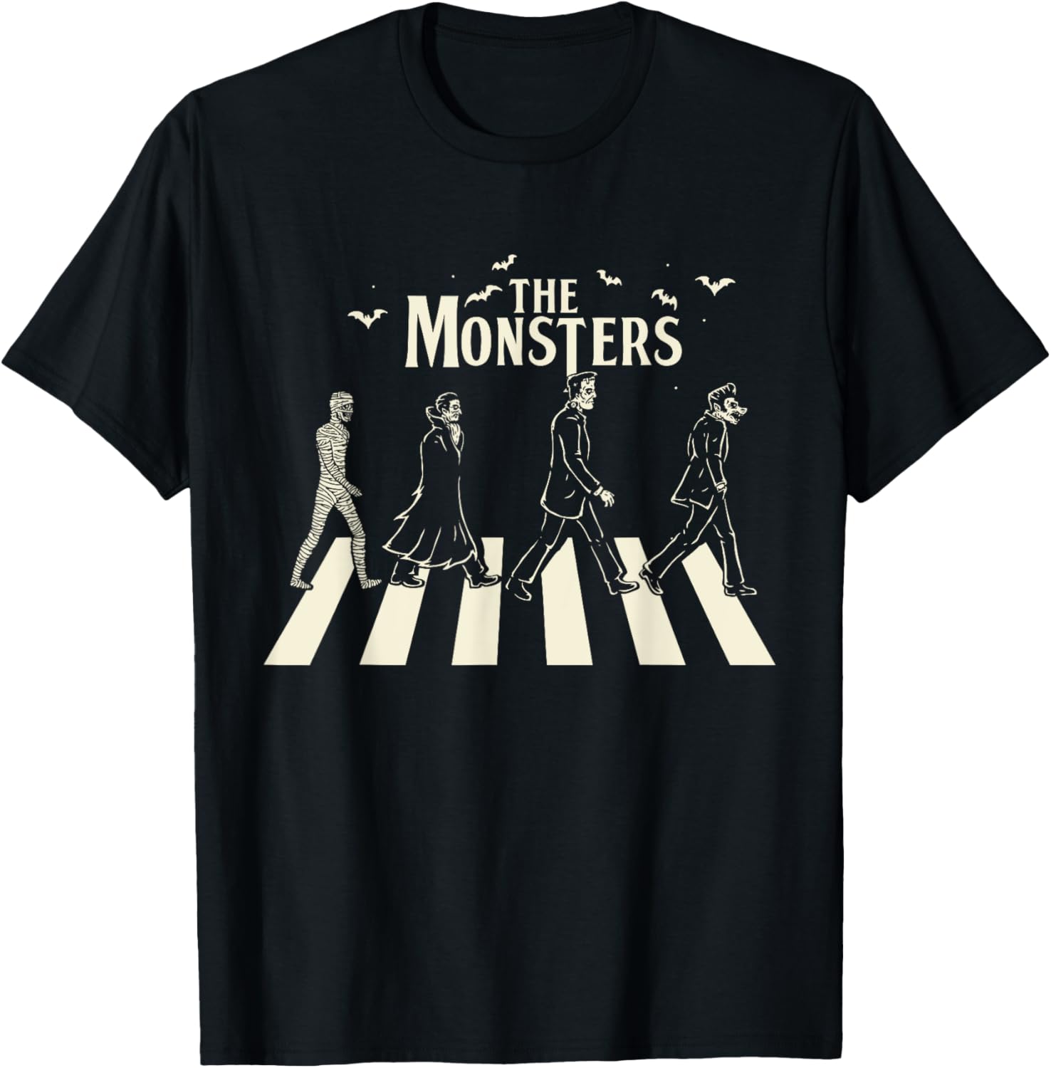 The Monsters Funny Monsters Crossing the Road