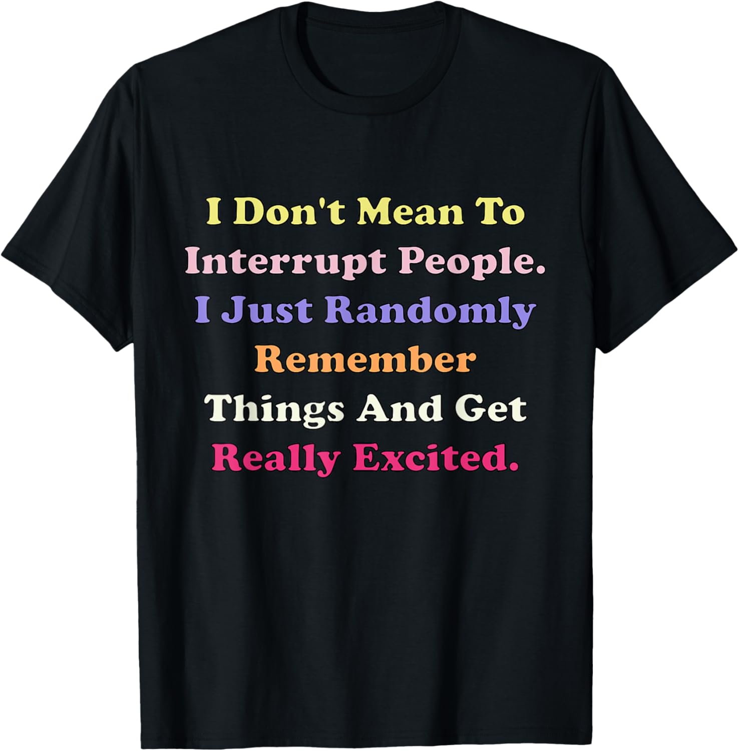 Funny ADHD Interruption Saying