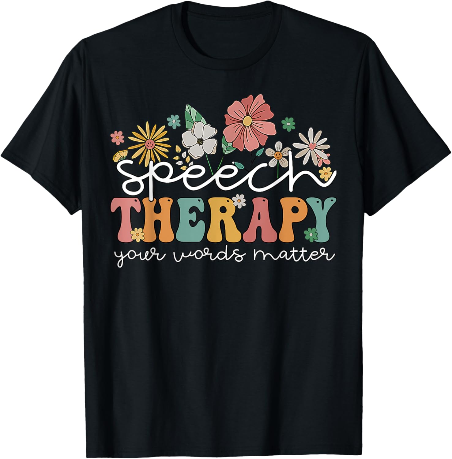 Floral Speech Therapy Your Words Matter Language Pathologist