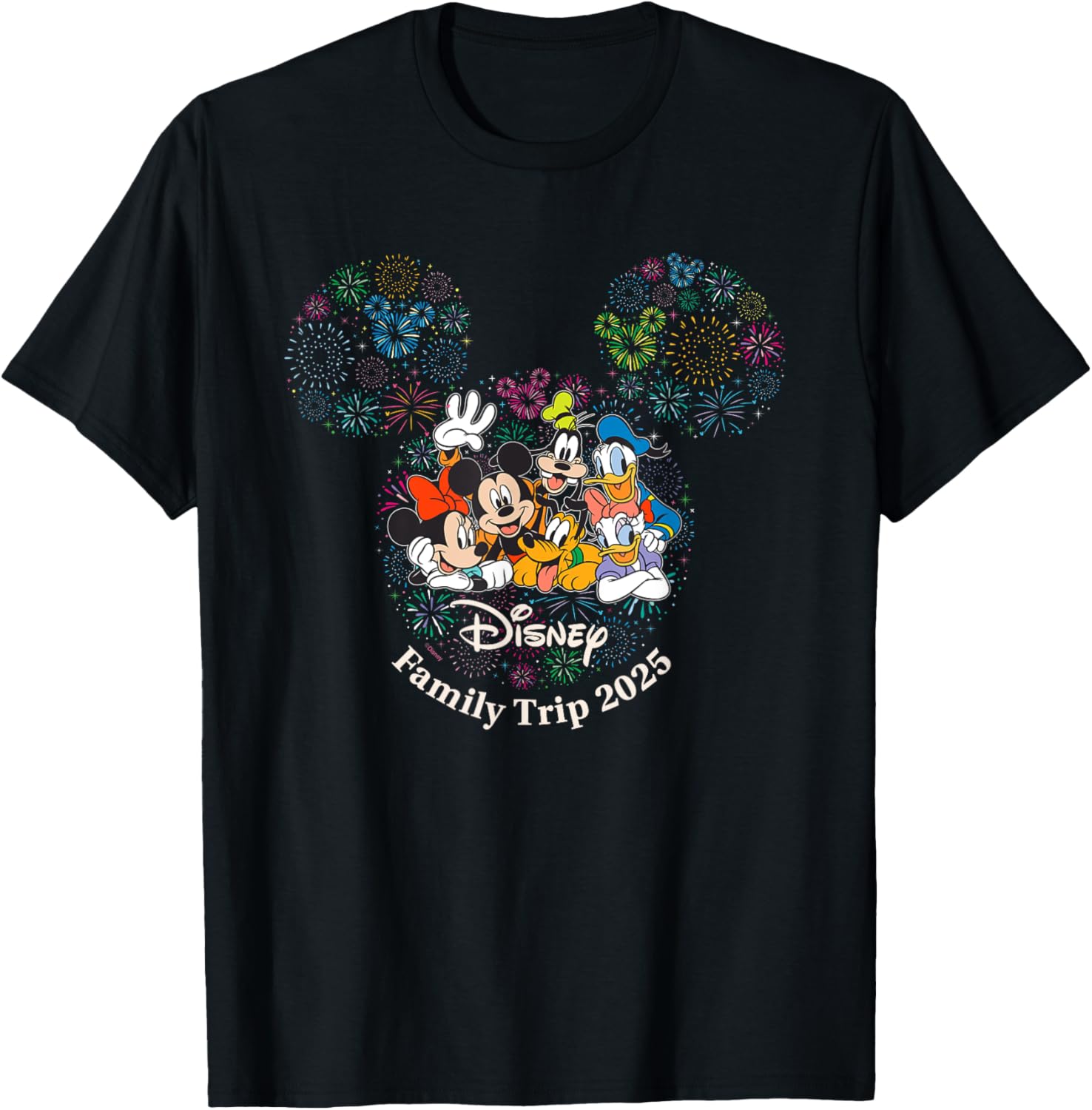 Disney Mickey & Friends Fireworks Vacation Family Trip 2025