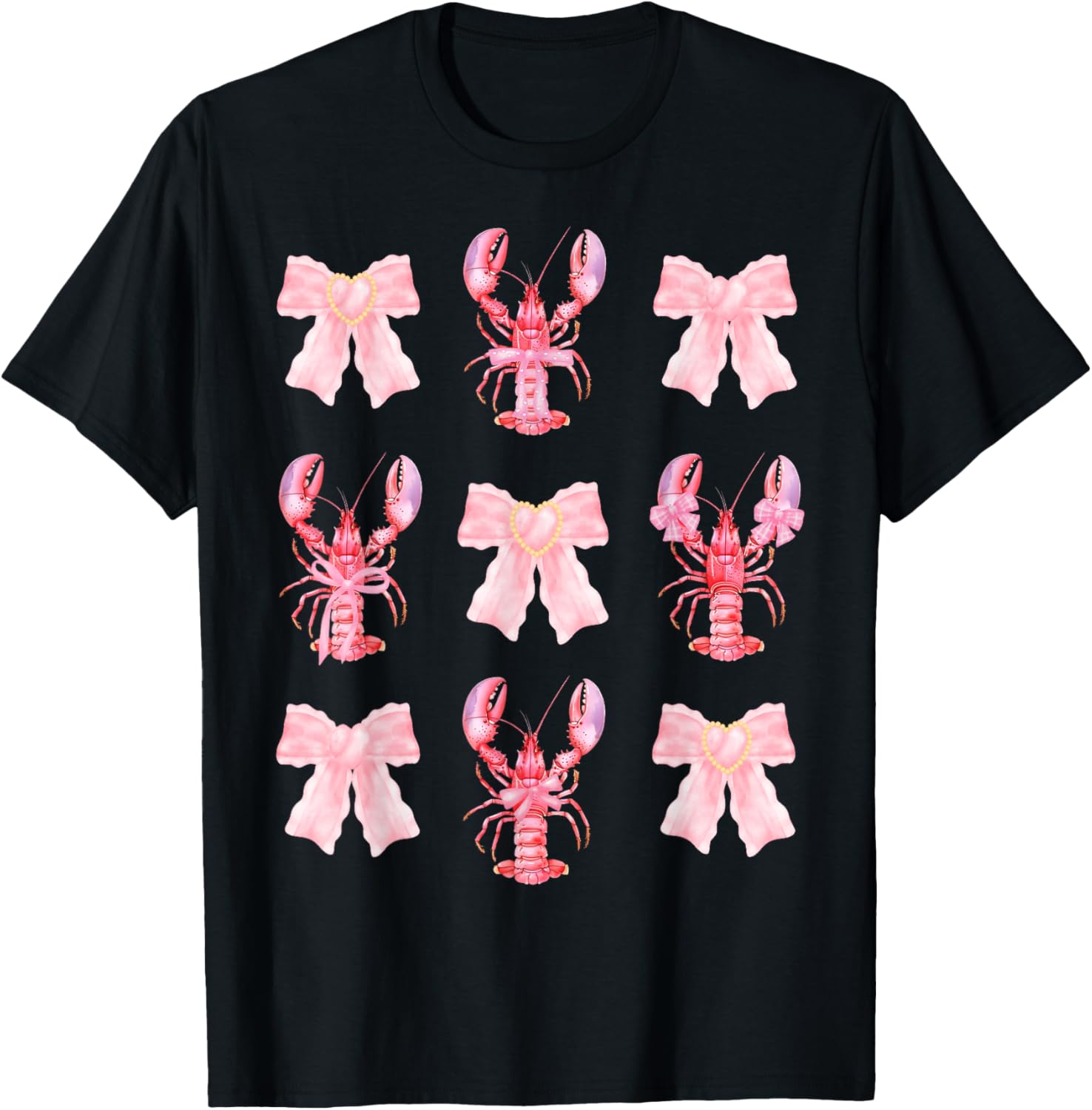 Pink Coquette Bow Cute Crawfish Clean Girl Aesthetic