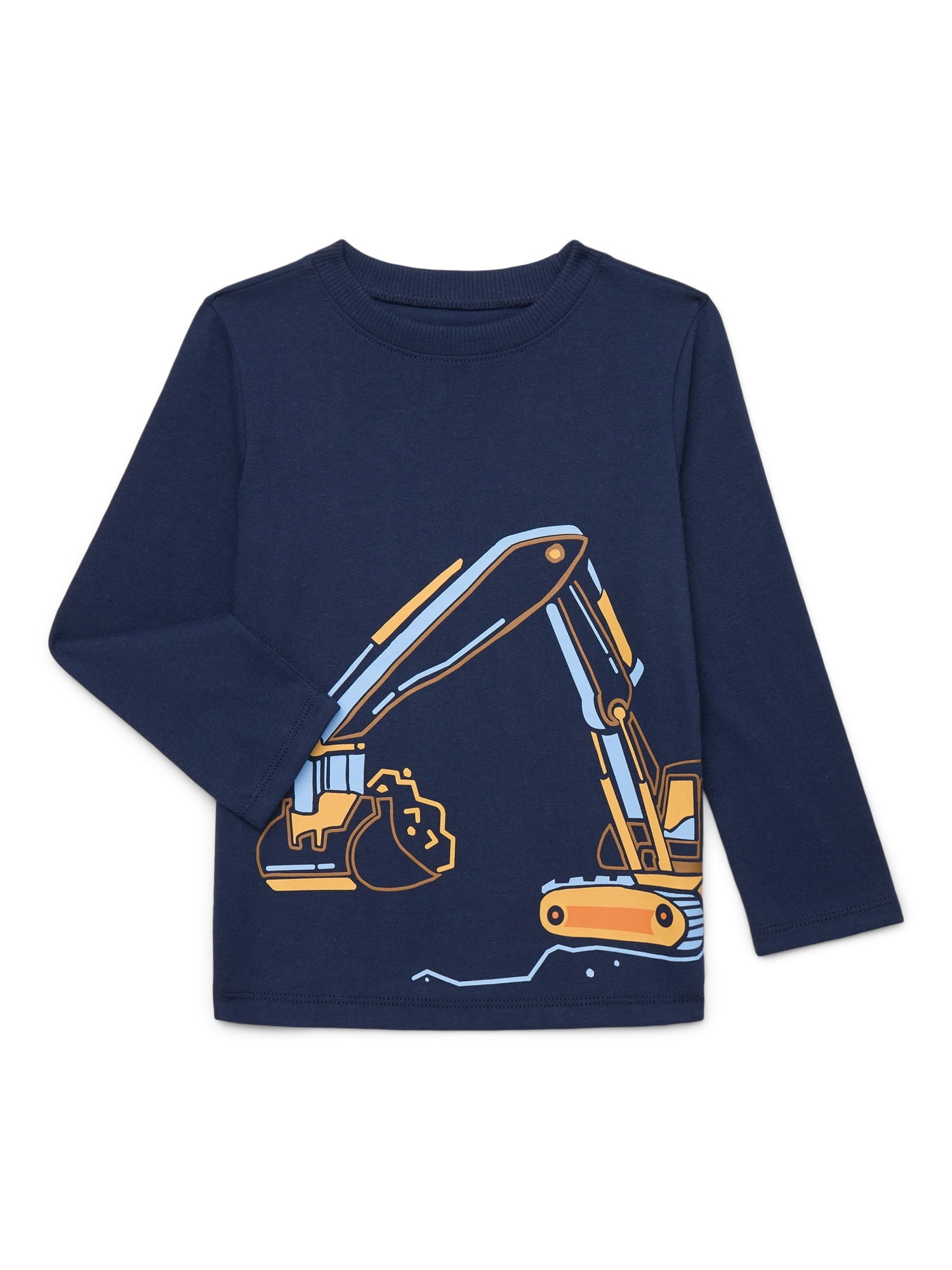 Garanimals Toddler Boys Graphic Tee with Long Sleeves, Sizes 18M 5T