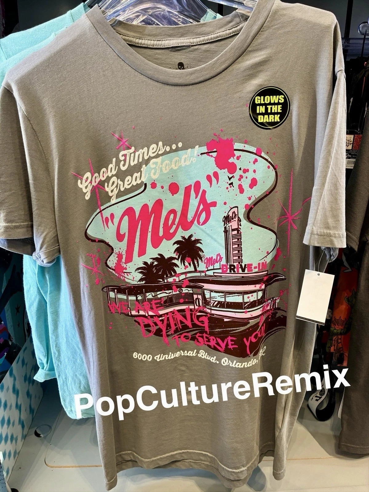 Universal Hhn Halloween Horror Nights 2025 Mel’s Die In Diner Shirt M