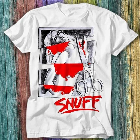Snuff Horror Film Slasher Movie T Shirt Top Tee 596