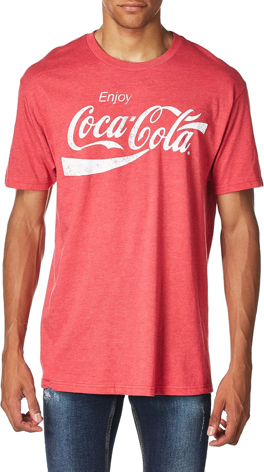 Coca Cola Men's Coke Classic Vintage Logo