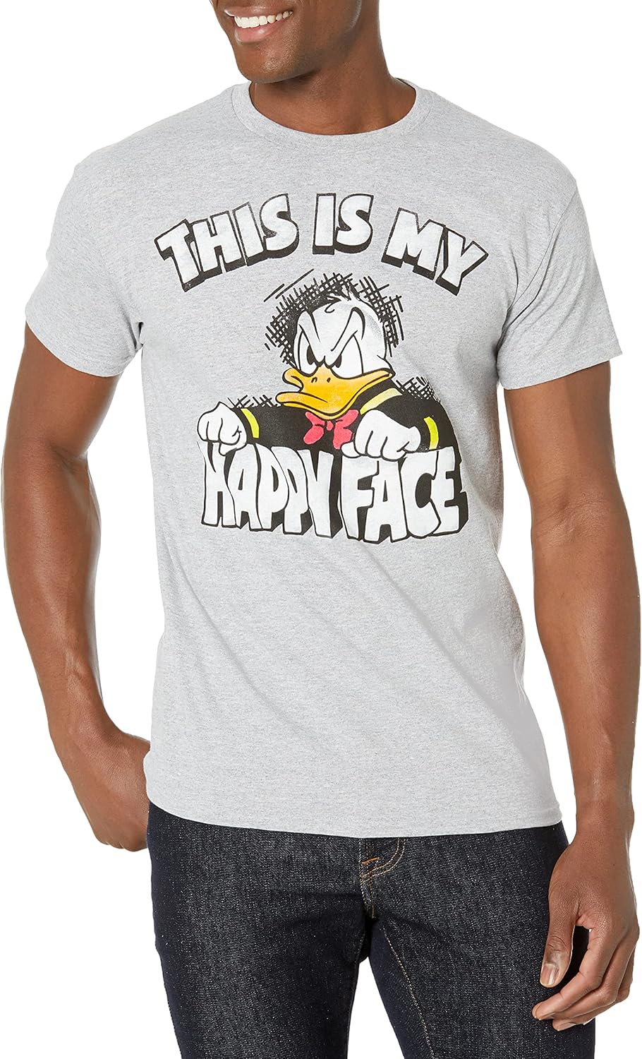 Disney Men's Donald Duck Face