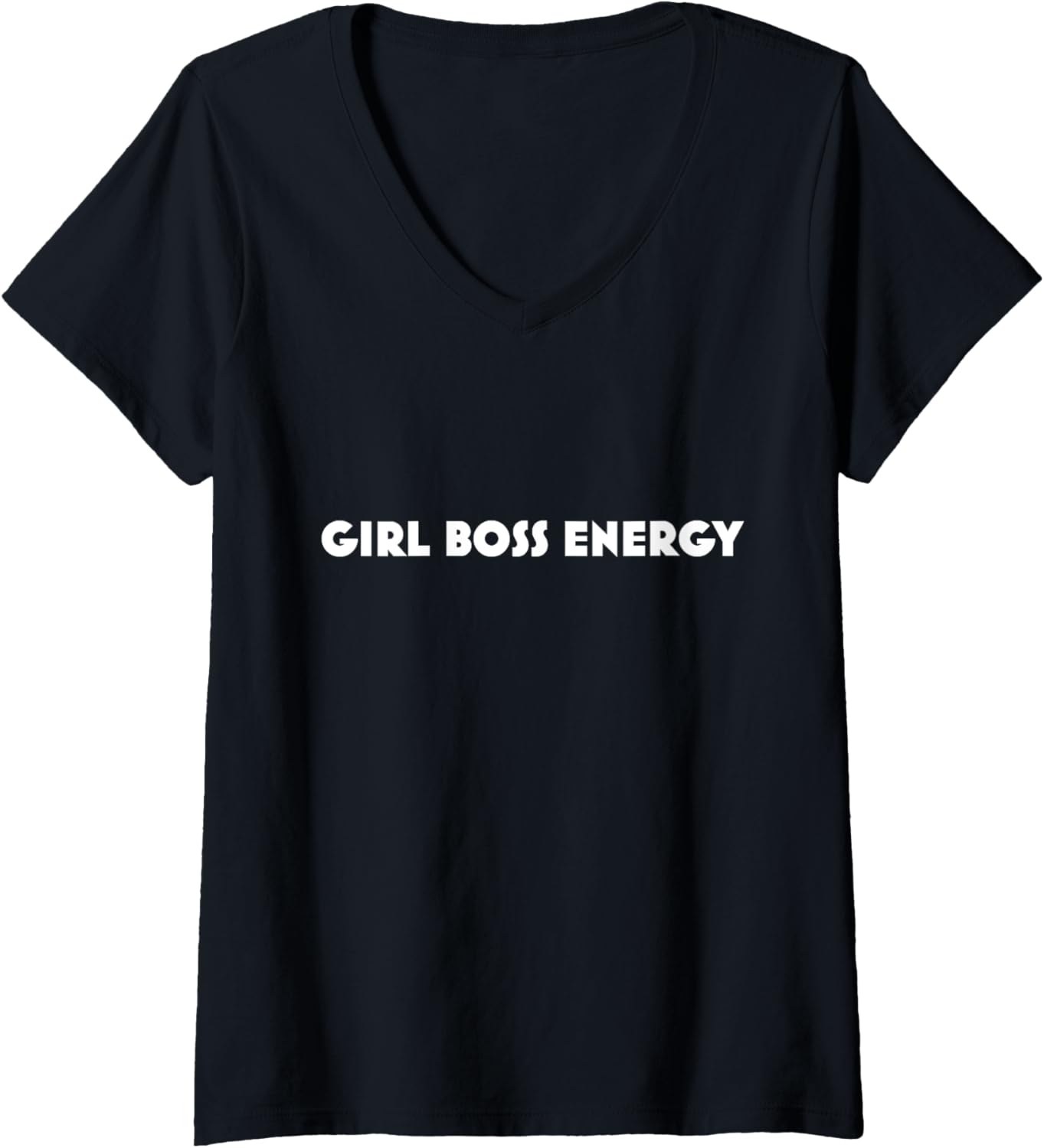 "GIRL BOSS ENERGY" V Neck