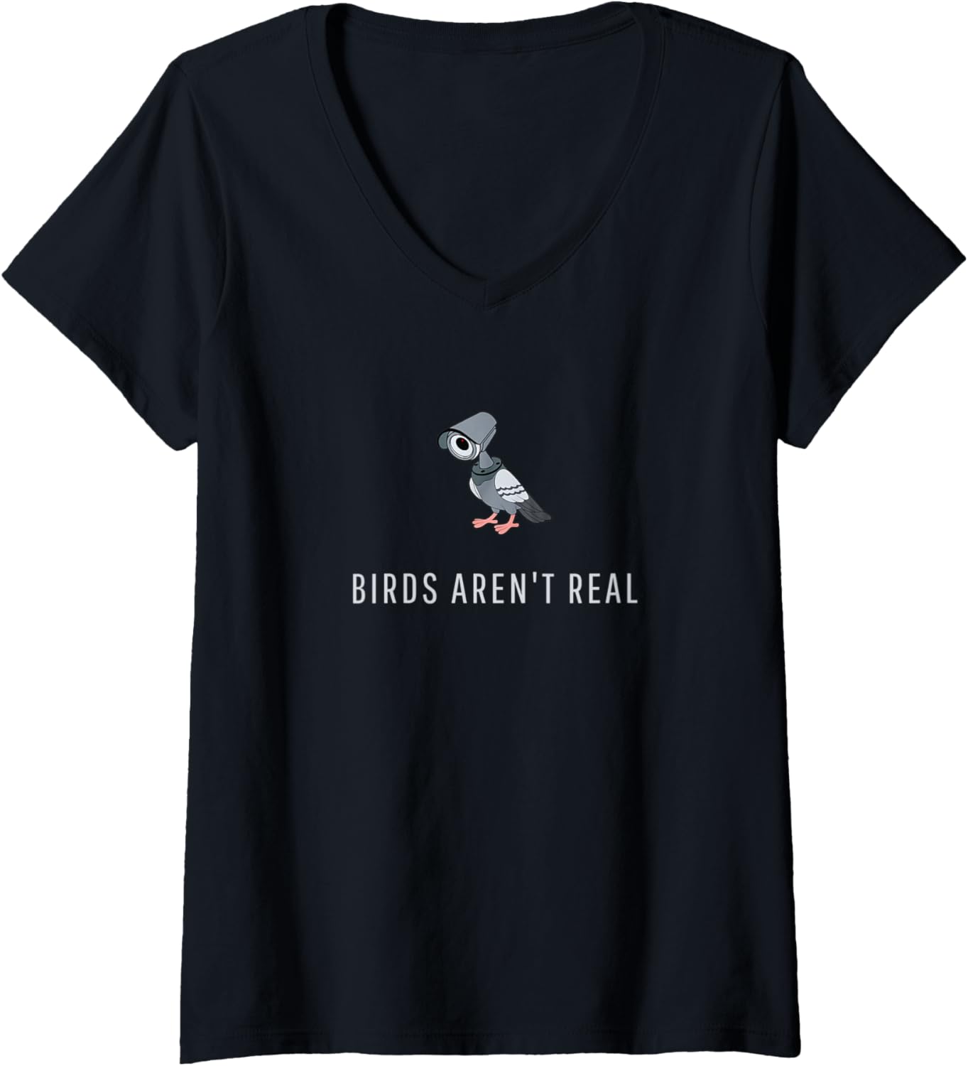 Womens Birds aren't real V Neck