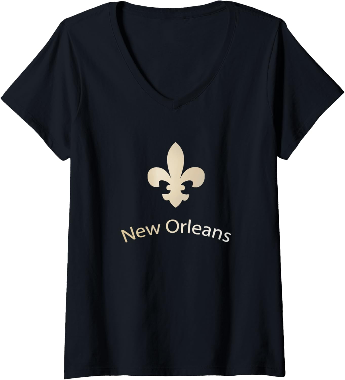 Womens New Orleans Tees: Merchandise V Neck