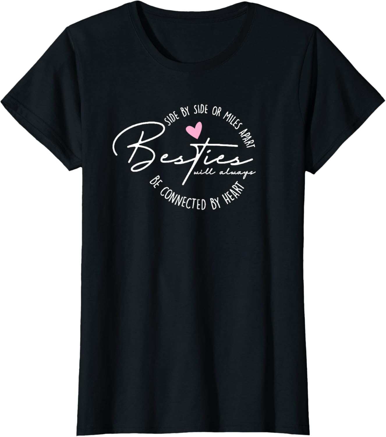 Besties will always be connected by Heart | BFF Best Friends