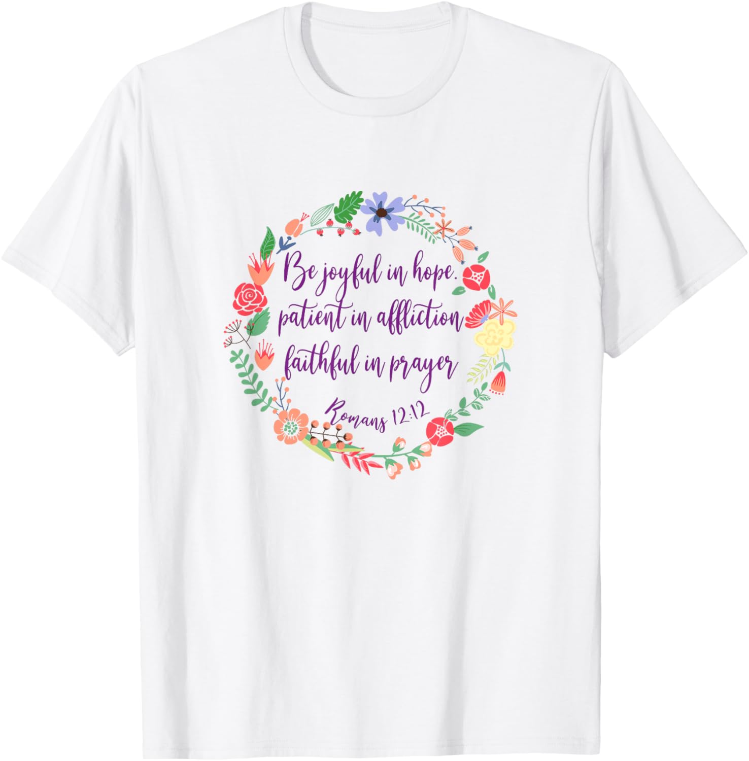 Be Joyful In Hope Patient In Affliction Faithful Christian