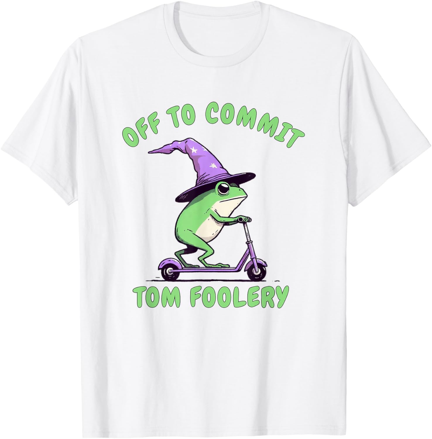 Weirdcore Saying Frog Meme Off To Commit Tom Foolery Frog