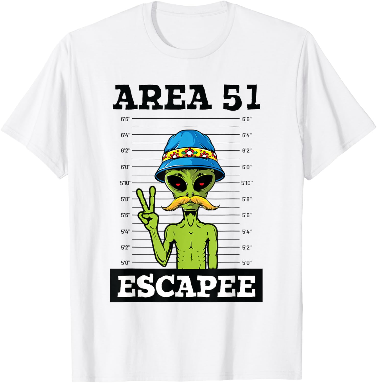 sarcastic alien illustration , alien area 51 , alien escapee