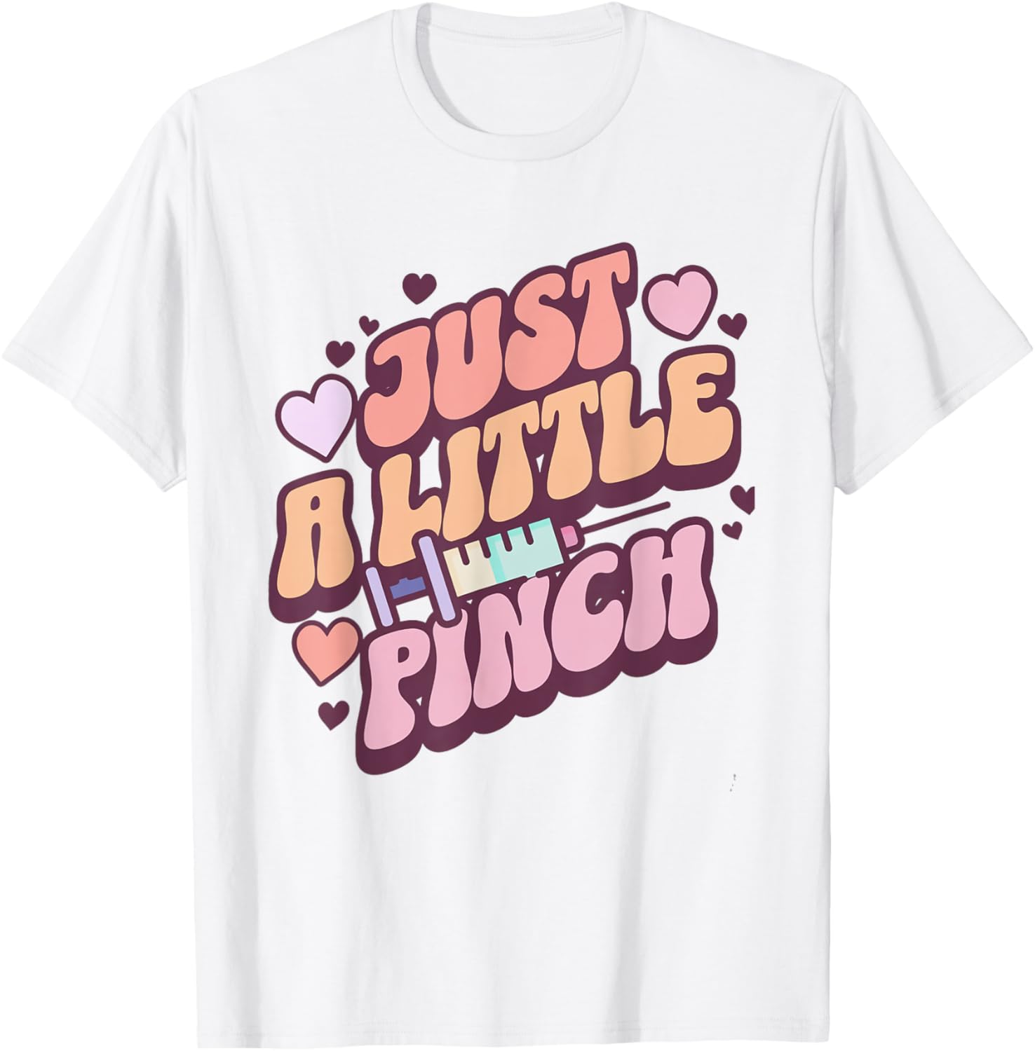 Women Retro Just A little Pinch Phlebotomist Nurse Phleb
