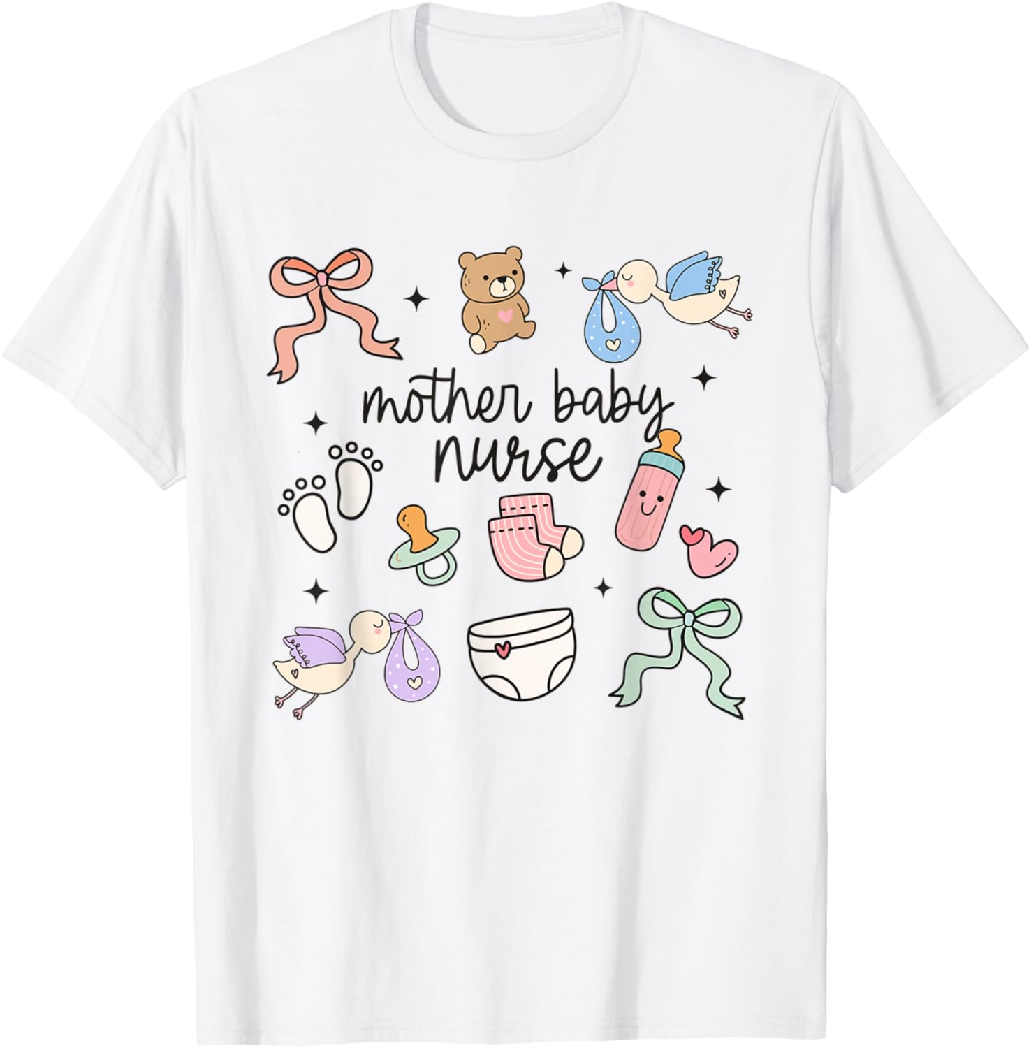 Retro Mother Baby Nurse MBU Postpartum Nurse Graduation