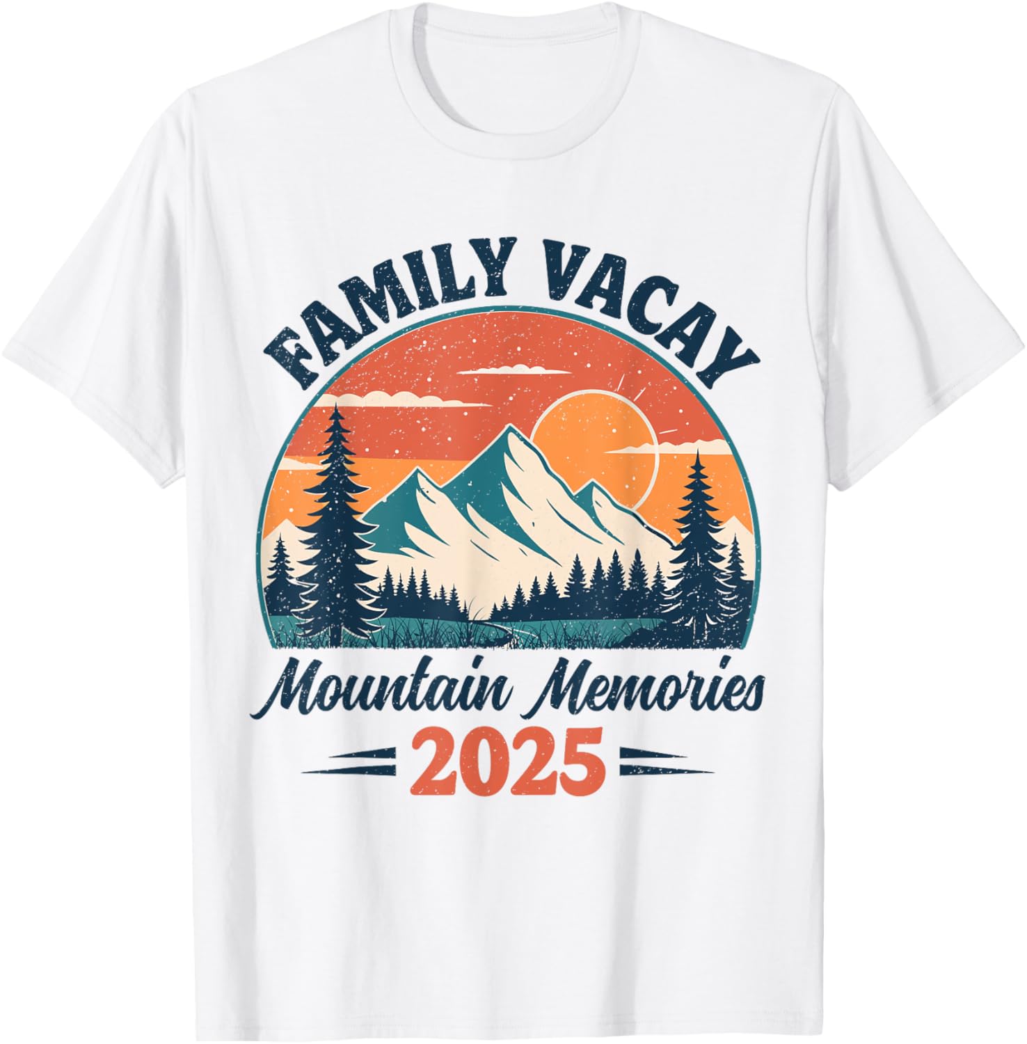 Family Vacation 2025 Mountain Trip Memories Matching Family