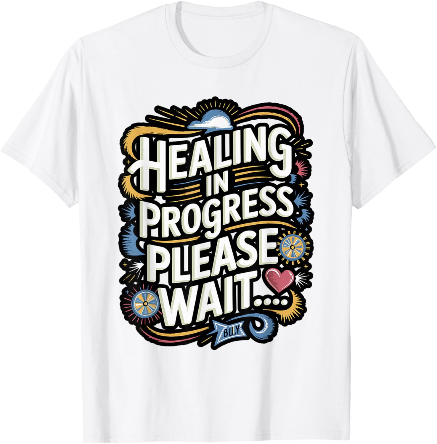 Healing in Progress Funny Quote