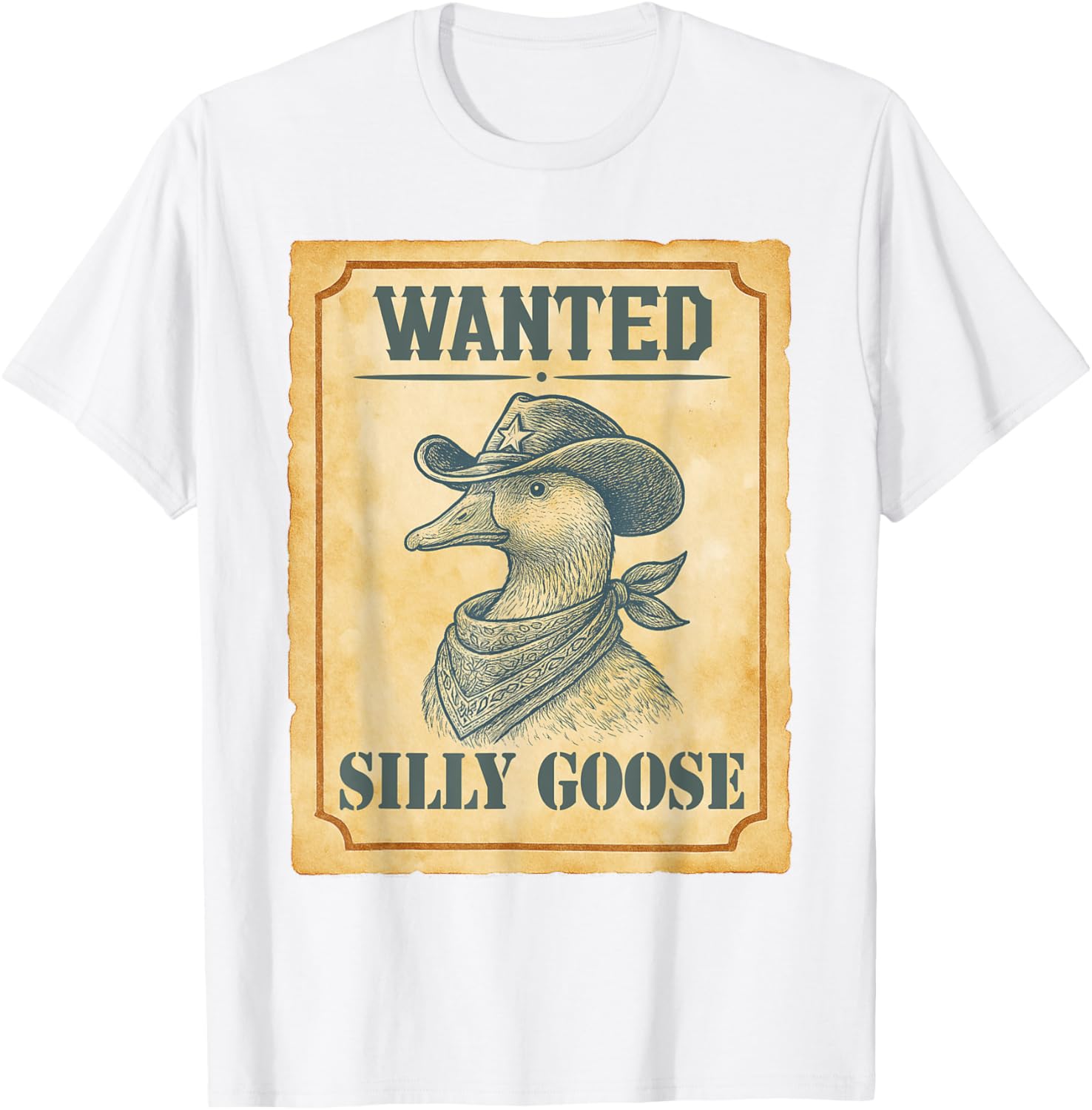 Silly Goose Got Too Silly Western Cowboys Wanted Silly Goose