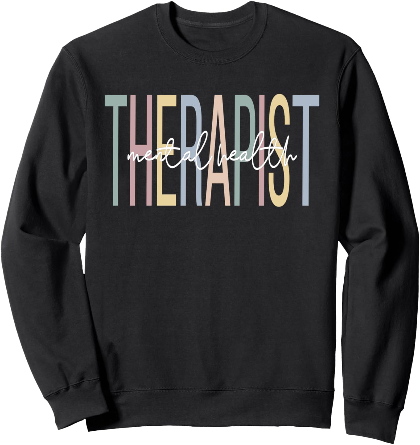 Mental Health Therapist Boho Mental Health Therapy Sweatshirt