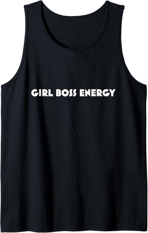 "GIRL BOSS ENERGY" Tank Top