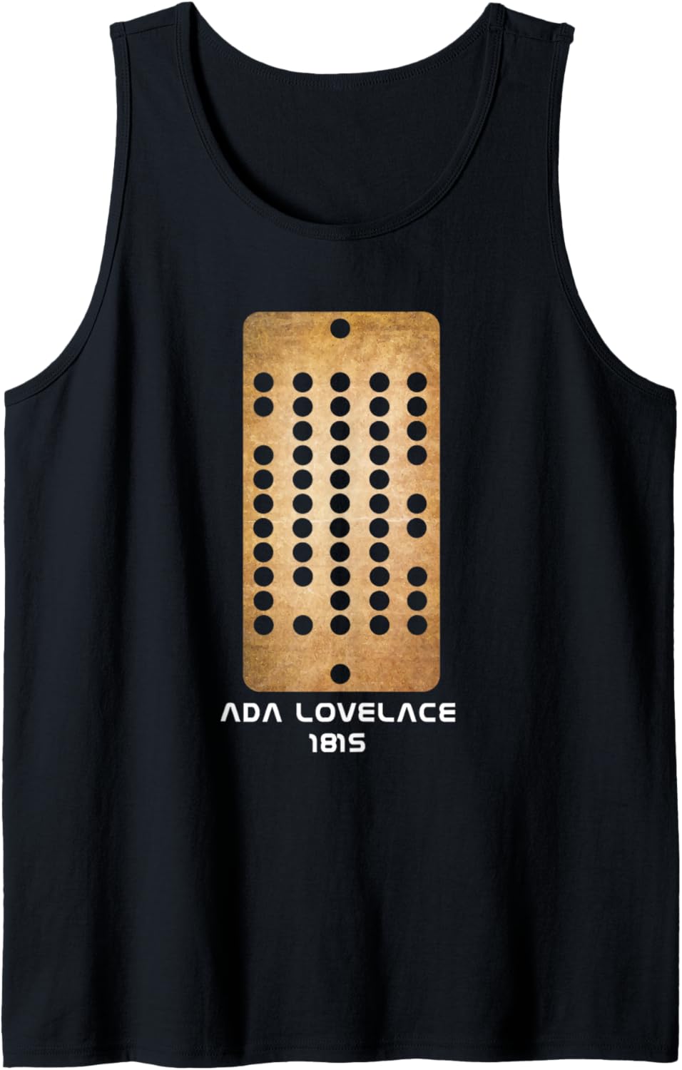 Ada Lovelace Mathematician   First Computer Code Programmer Tank Top