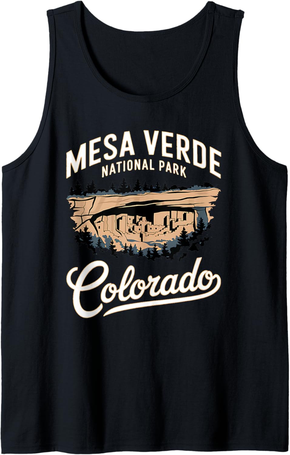 Explore Colorado Mesa Verde National Park Tank Top