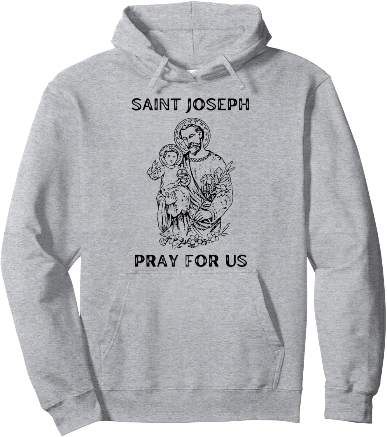 Saint Joseph Shirt, All Saints Day, St Joseph, Catholic Pullover Hoodie