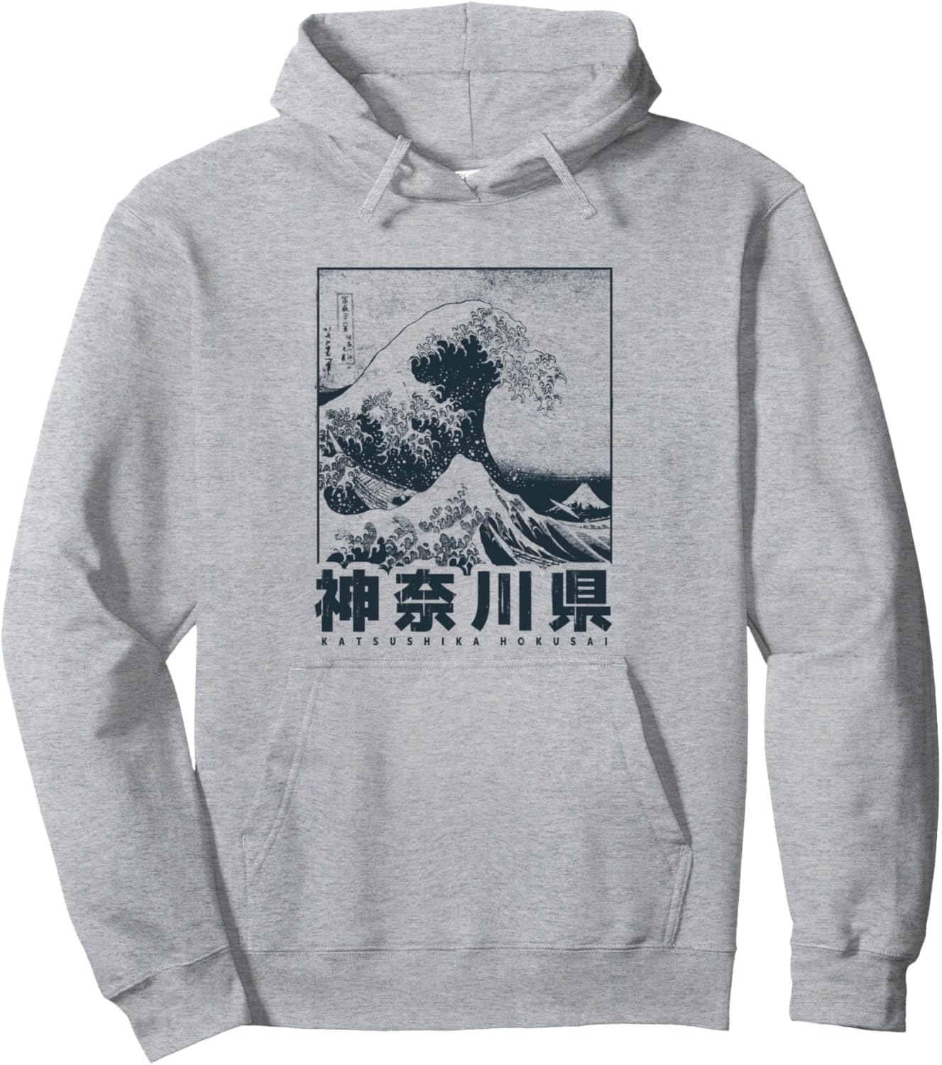 Great Wave Off Kanagawa Japanese Art Japan Aesthetic Pullover Hoodie