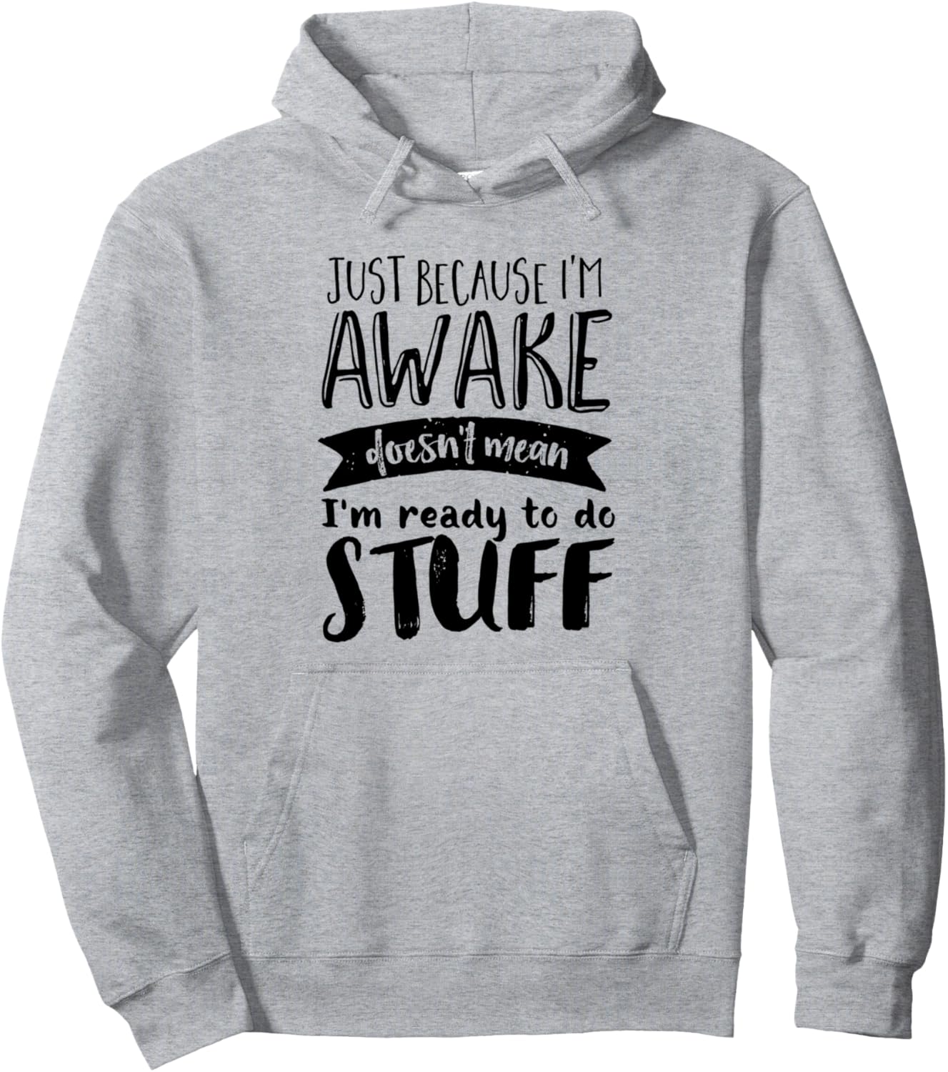 Funny Sarcastic Hoodie Not A Morning Person Hate Waking Up Pullover Hoodie