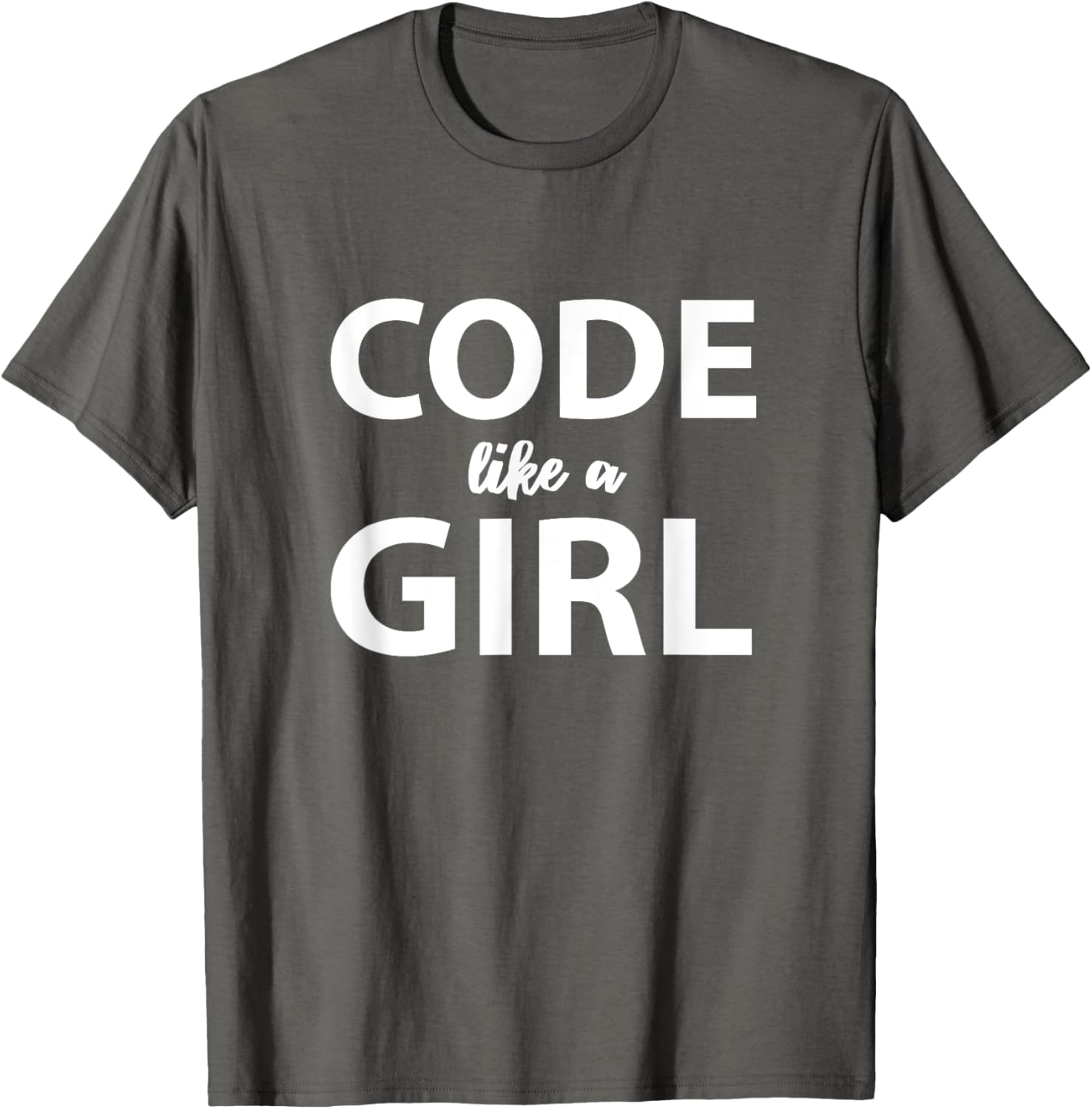 Code Like A Girl Funny Geek