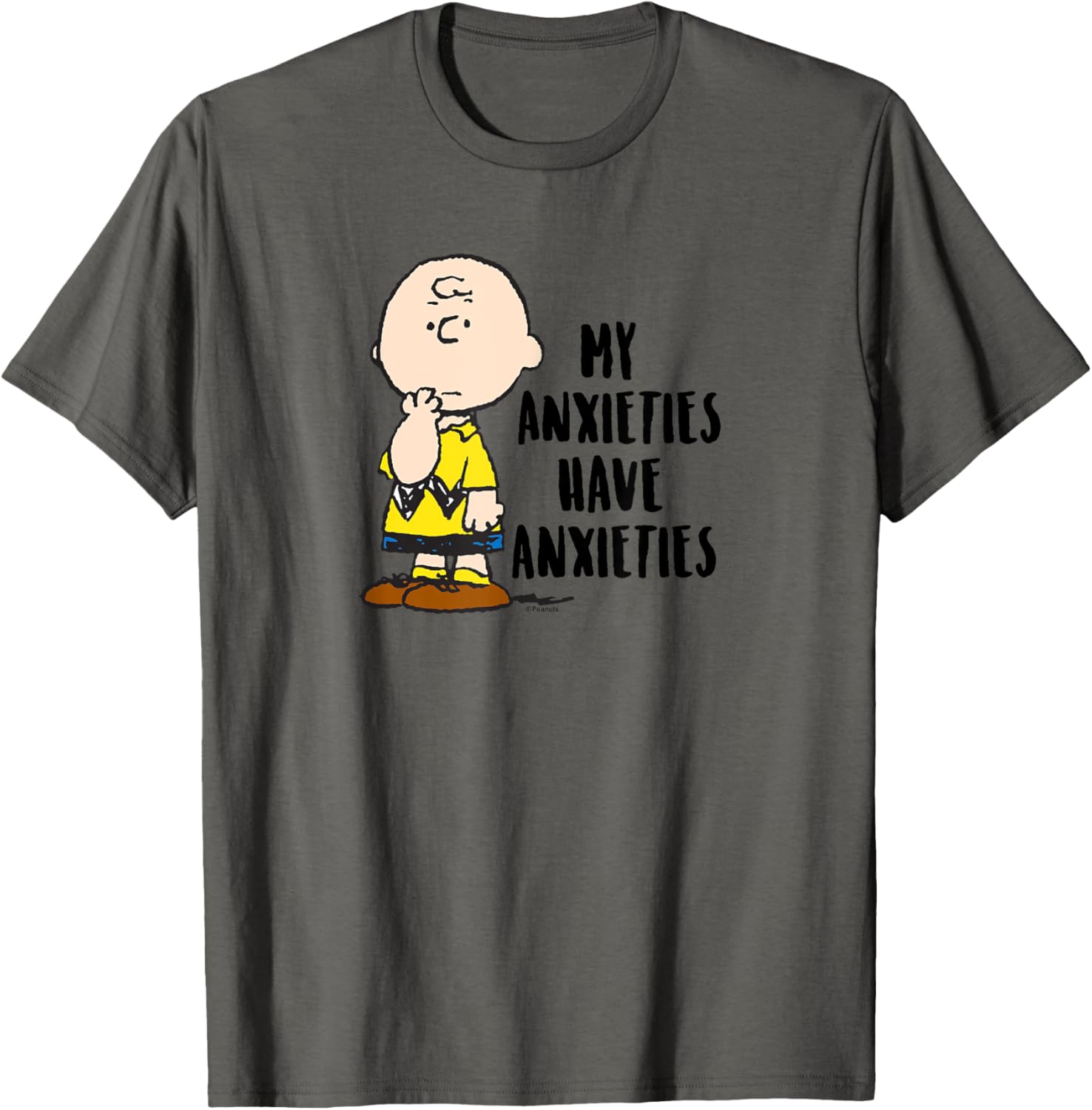 Peanuts   Charlie Brown My Anxieties Have Anxieties
