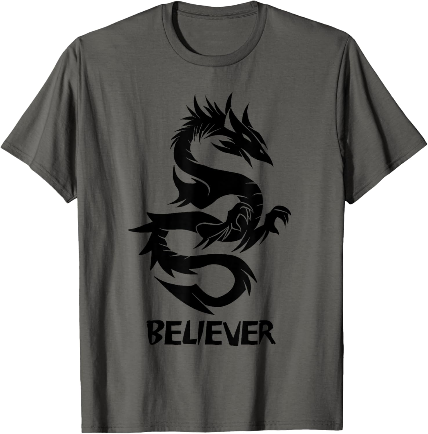 Imagine, Dream, Believe | Fantasy Dragon Tattoo T shirt