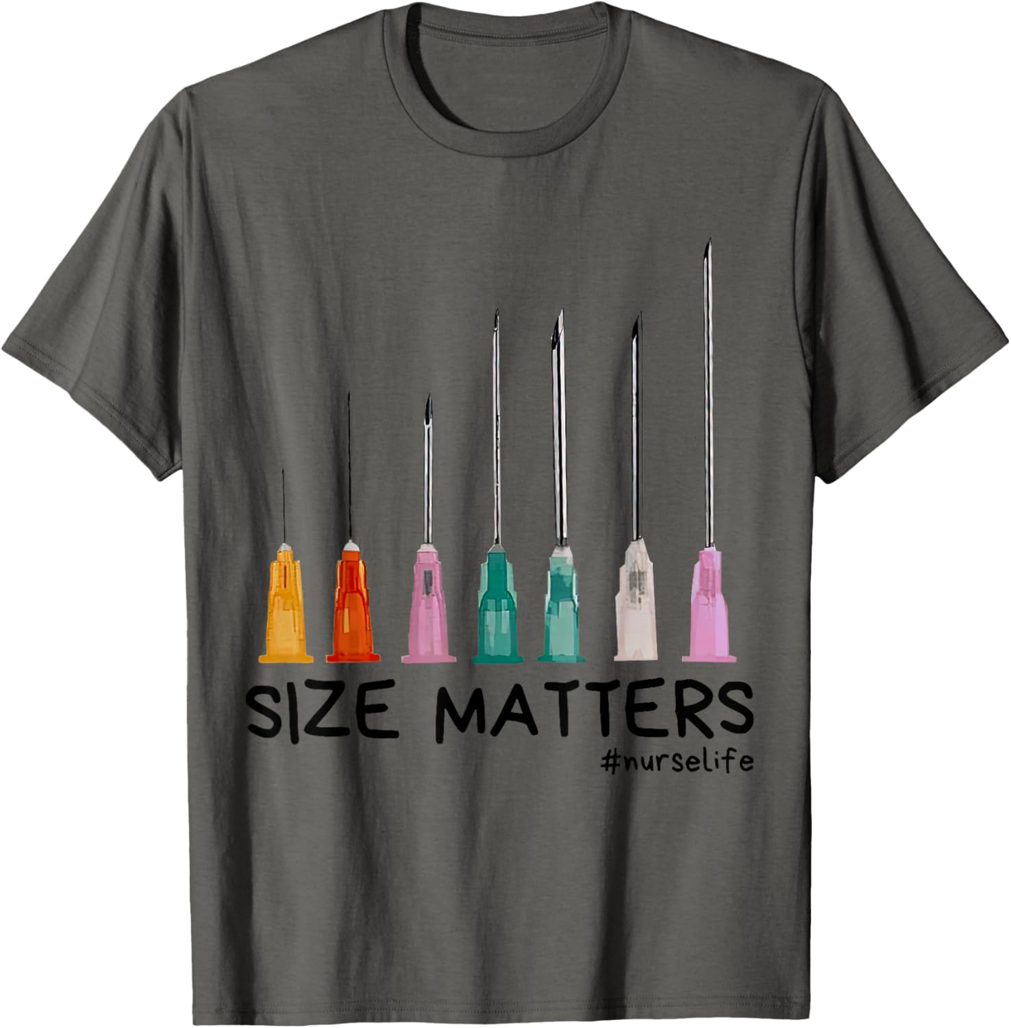 Needle Size Matters Funny Nursing CNA Nurse Life