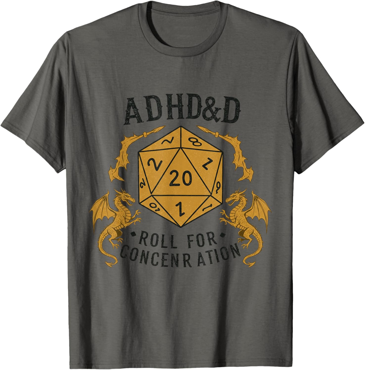 ADHD&D Roll for Concentration RPG Humor