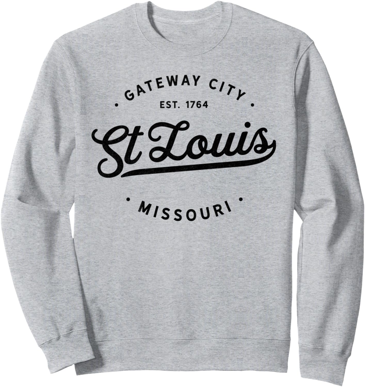 Classic Vintage Retro St Louis Missouri Est 1764 Sweatshirt Sweatshirt